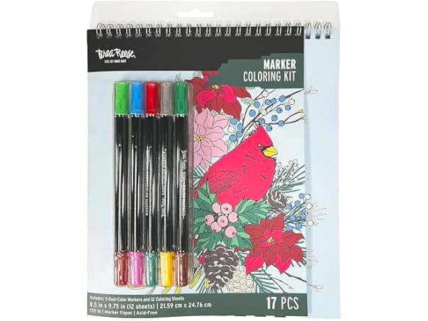 Brea Reese: Marker Coloring Kit - Cardinal