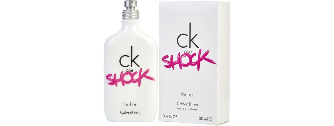 Ck One Shock Calvin Klein EDT Spray  3.4 oz.