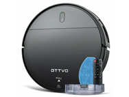 GTTVO Robot Vacuum and Mop - Black
