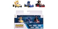 Sonic The Hedgehog 1:64 Die-cast Vehicles 3-Pack