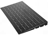 Rubber Threshold Ramp, 4\" Rise Threshold Ramp