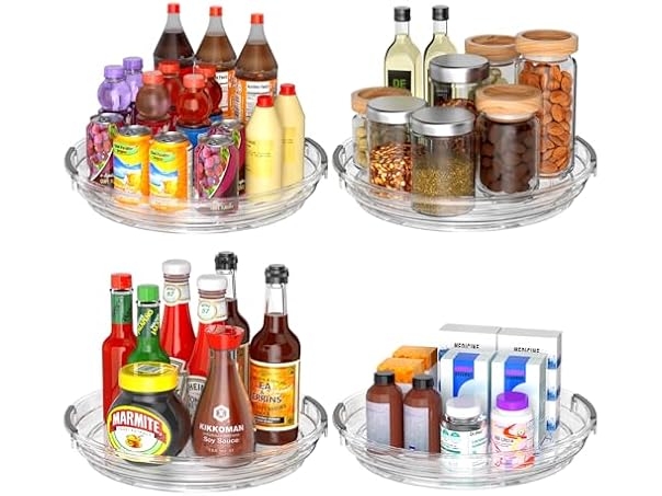 2 Pack Lazy Susan Organizer 9.25''And