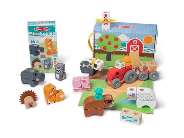 Melissa & Doug Blockables™ Farm and Farm Friends