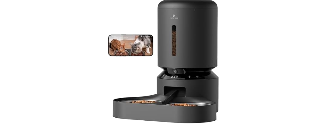 PETLIBRO Automatic Cat Feeder with Camera for Two Cats