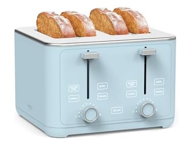 Martha Stewart 4 Slice Toaster 1800W, Sky