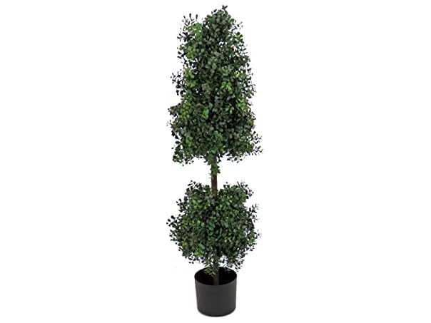 National Tree 4 ft Artificial Boxwood Cone