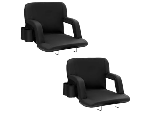 Stadium Seat with Back Support, Wide Bleacher