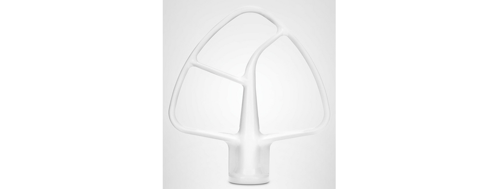 (NEW) KitchenAid 5-QT Tilt-Head Coated Flat Beater