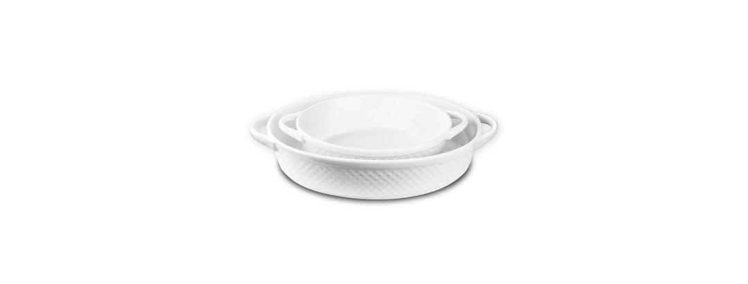 Le Regalo 2 Piece Stoneware Oval Baker