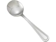 Winco 0021-04 - Continental Bouillon Spoon, 18