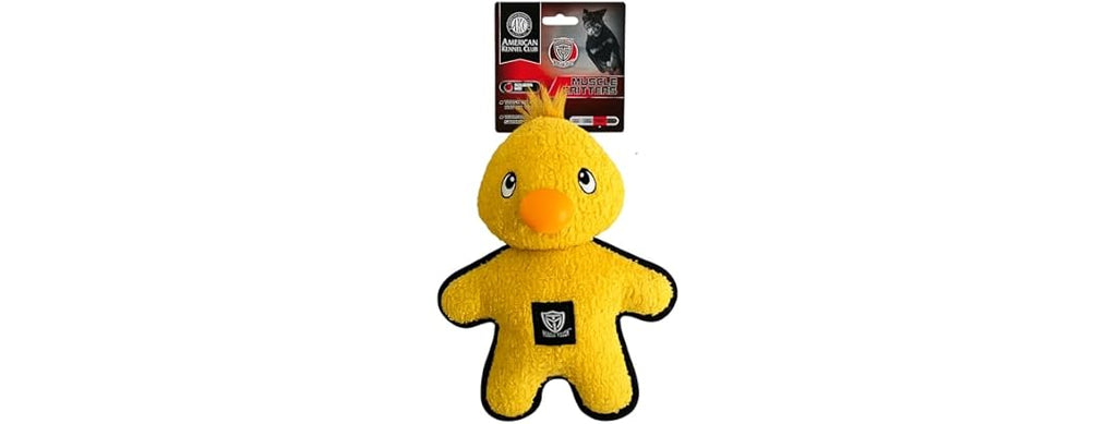 American Kennel Club Plush Dog Toy with Squeaker- Duck