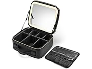 Makeup Bag with LED Mirror