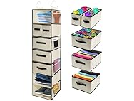 7-Shelf Closet Organizer w/ Drawers
