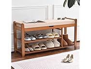 39.4In Shoe Rack Bench, Shoe Storage