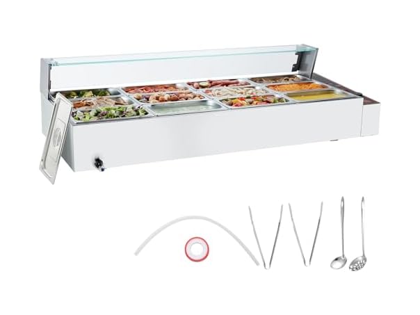 VEVOR 12-Pan Commercial Food Warmer, 12