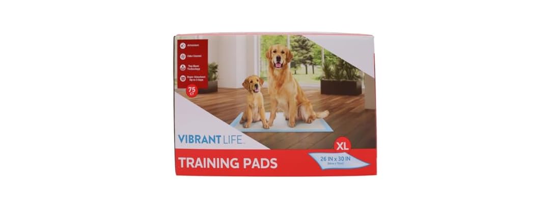 Vibrant Life XL Training Pads, 26" x 30", Sup