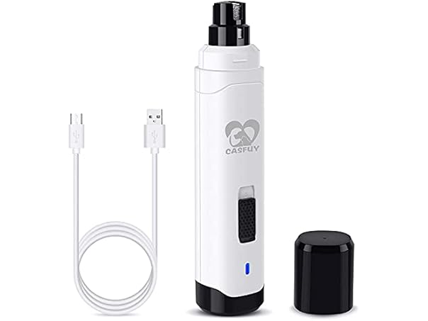 Casfuy 2 Speed Quiet Dog Nail Grinder