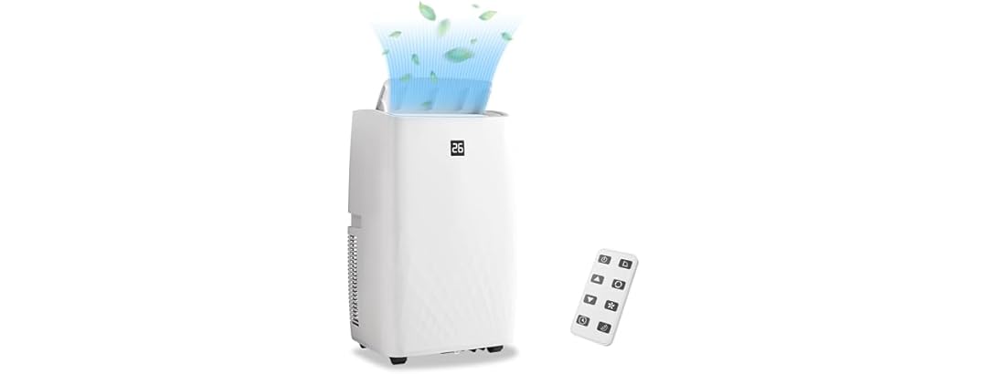 GustoWave 14000 BTUs Portable Air Conditioner
