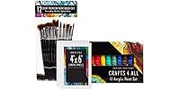 28 Piece Acrylic Paint Set Kit (2 Pack)