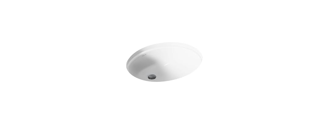 Kohler Caxton Oval 17 x 14 Undermount bathroo