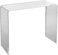 Acrylic Console Table, Clear Acrylic End Table