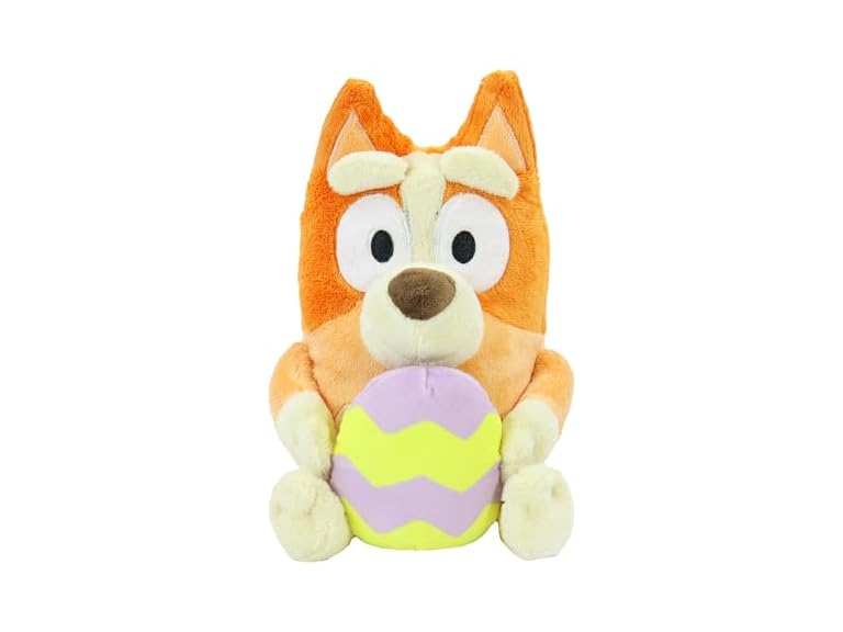 Animal Adventure | Bluey | 8.5" Bingo Plush with Easter Egg
