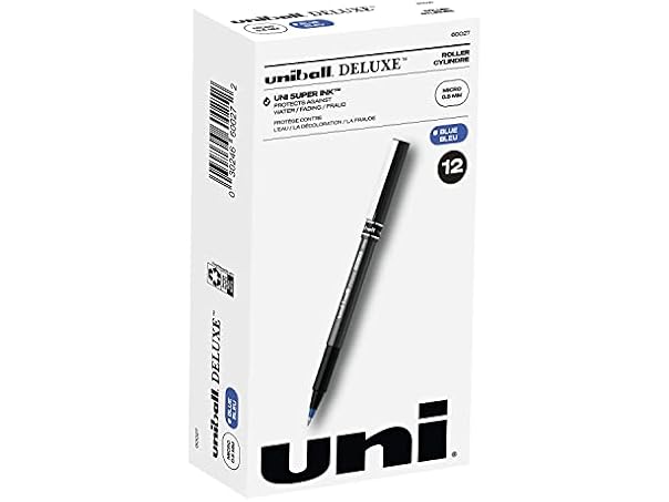 uni-ball Deluxe Stick Roller Ball Pen 0.5mm