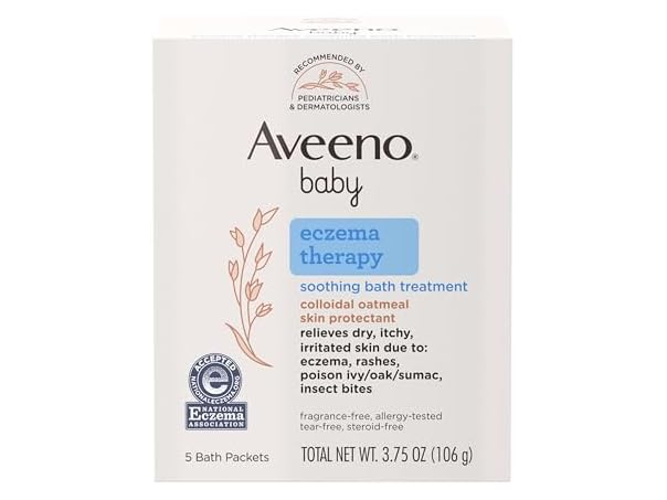 Aveeno Soothing Baby Bath Treatment, Single Use