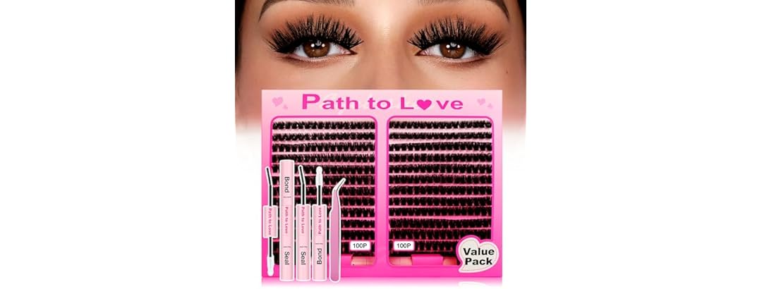 448pcs Lash Clusters Kit