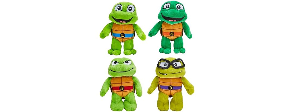 Teenage Mutant Ninja Turtles Tales of The TMNT Toddler Plush 4pk