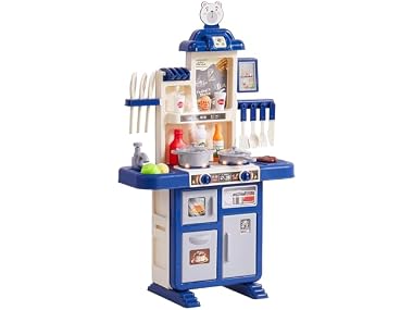Kids Kitchen Playset, Toddler Kitchen with