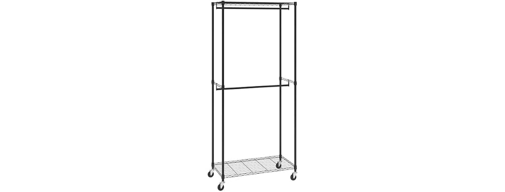 VEVOR Heavy Duty Clothes Rack, Double