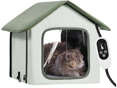 VEVOR Small Heated Cat House
