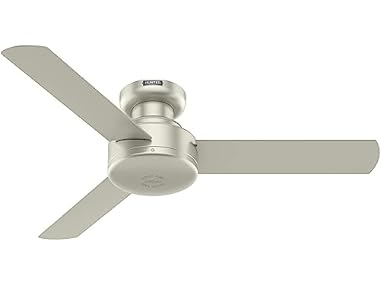 Hunter Fan 44" 3-Blade, Nickel