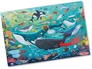 Melissa & Doug Underwater Jumbo Floor Puzzle, 48-Piece