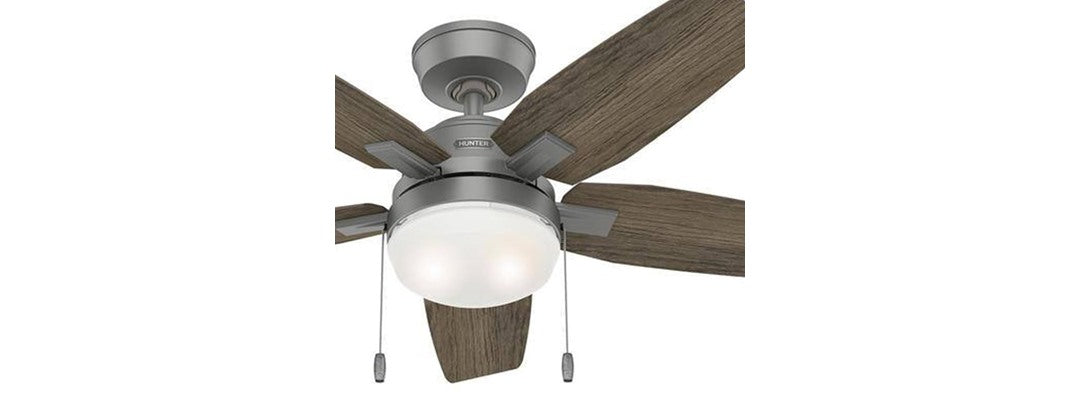Hunter Fan 44" w/ Light and Pull Chain