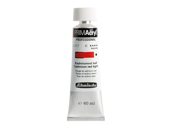 Schmincke Primacryl Acrylic 60ml Cadmium Red