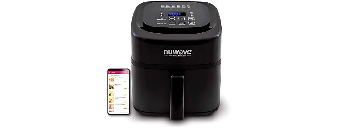 Nuwave 6-quart Brio Healthy Digital Air Fryer