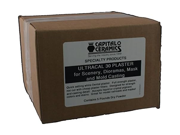 Ultracal 30 Plaster for Mold Casting 5 lb