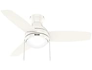 Hunter Fan 44" Fresh White Indoor Fan