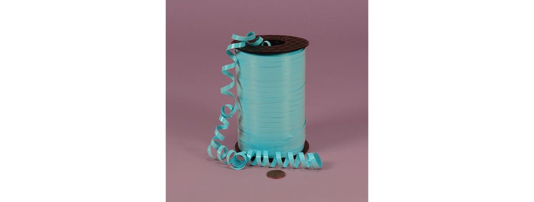 Robins Egg Crimped Curling Ribbon 500yd