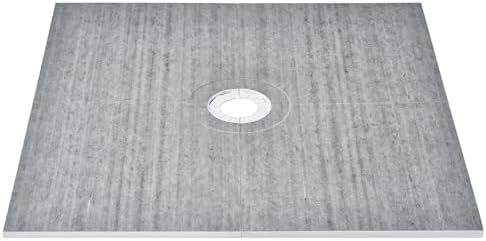 Shower Curb Kit, 72"x72" Shower Pan Kit with