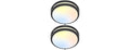 GoBright 2-Pack 10" Bathroom Light Fixture Ceiling Mount