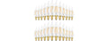 24PK GoBright 4W Candelabra Light Bulbs Daylight White