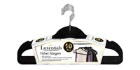 10-Pack Non-Slip Velvet Hangers