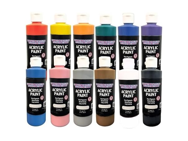 Constructive Playthings Acrylic Paint 12Pk