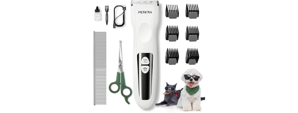 Petopia Dog Clippers for Grooming - Cordless