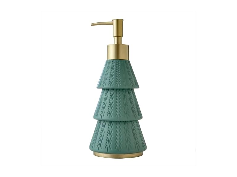 SKL Home Christmas Winter Pines Soap/Lotion Dispenser