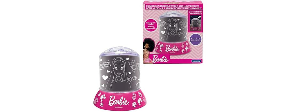 LEXiBOOK, Mattel Barbie, Night Light with Projection
