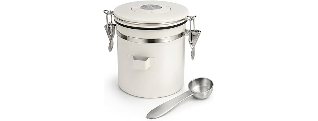 MEGAWISE 304 Stainless Steel Coffee Canister